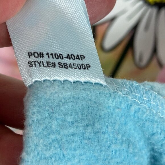 Dolls Kill By Samii Ryan Tie Dye Hoodie Sweatshirt Size Large Daisy Revolve Hood - Picture 15 of 16